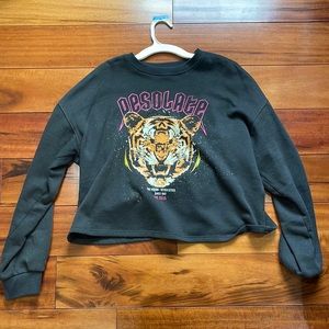 H and m sweatshirt long sleeve